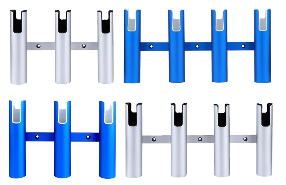 سپیریئر ایلومینیم کھوٹ میرین 4 ٹیوب راڈ ہولڈر