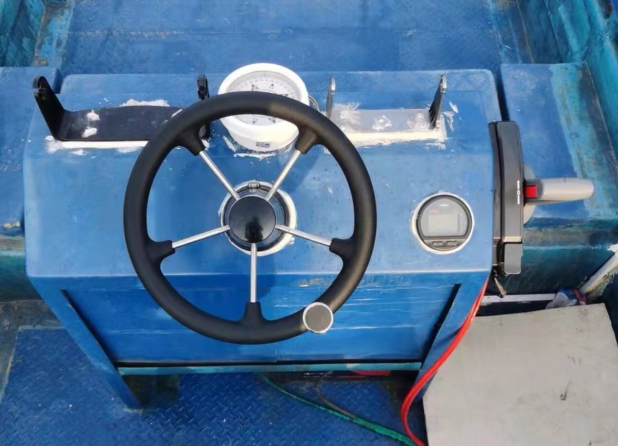 سٹینلیس سٹیل PU فوم سٹیئرنگ وہیل