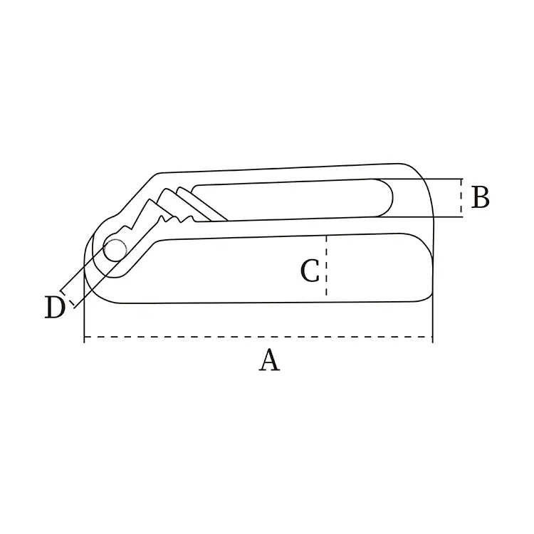 ABS Plastic Marine Thru Hull Fitting