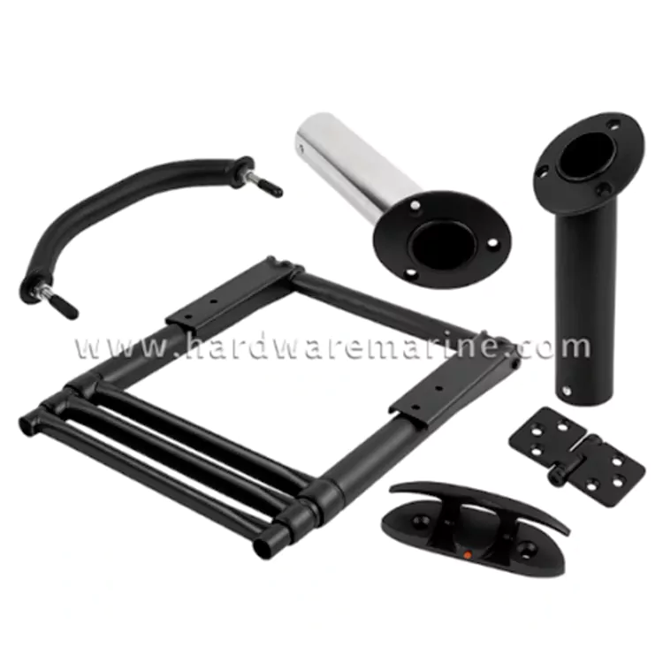 316 Stainless Steel Wear-resistant Fading-resistant Matte Black Marine Hardware Parts